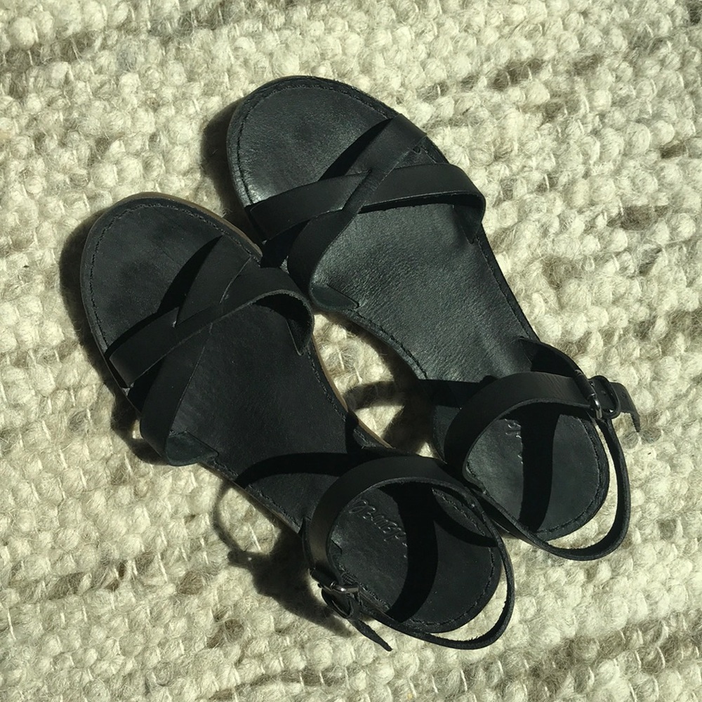 Madewell Black Sandals